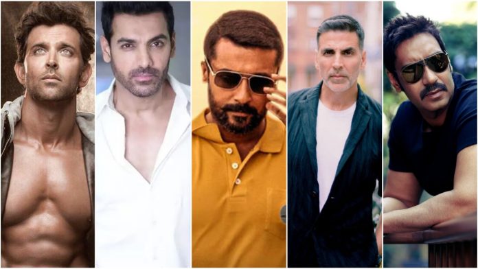 Who from Ajay Devgn, John Abraham, Akshay Kumar and Hrithik Roshan could play Suriya's role in Soorarai Pottru remake?